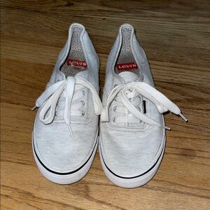 Levi's White/Light Grey Casual Sneakers